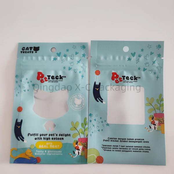 Multi Color Plastic Packing Bag Rectangular With Heat Seal Zipper Customized Printed