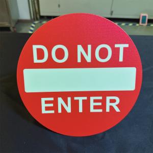 1mm Customized Glow In The Dark Signage For Ceiling-Mounted Installation