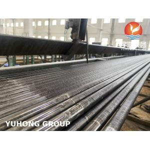 A179 Low Finned Tubing Extruded Fin Tubes For Heat Exchangers