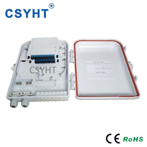 Quality FC SC LC Adapter Fiber Optic Cable Junction Box 16 Core For Stainless Steel Tube Splitter wholesale