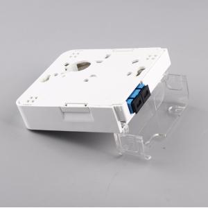 Wallmount 2 Cores SC Duplex Fiber Optic Outlet FTTH Optical Terminal Face Plate