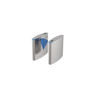 Automatic Flap Barrier Gate Rfid Card Reader Security Turnstile Gate For