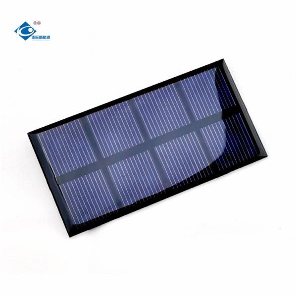 Quality 2V Customized Small Epoxy Solar Panels ZW-8343 Transparent 0.48W Poly Silicon PCB Solar Panel wholesale