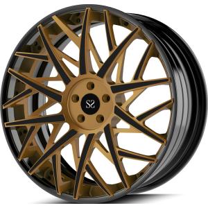 22x10 Custom 3PC Forged Aluminum Alloy Rims Matt Bronze Face For RAM 1500 2022