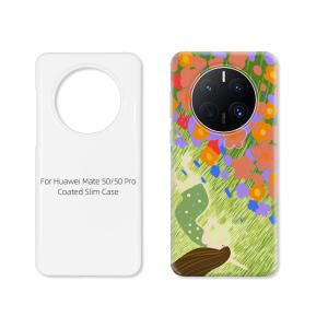 DIY Printing Coated Film Sublimation Mobile Phone Cases For Huawei Mate 50 Pro