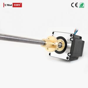 High Thrust 980N Hybrid Nema 23 Linear Actuator Stepper Motor With Lead Screw
