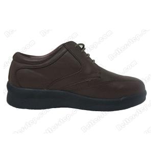 Better-step Leather Dibaetic Shoes For Men,Soft Lining and Durable Outsole,Fully