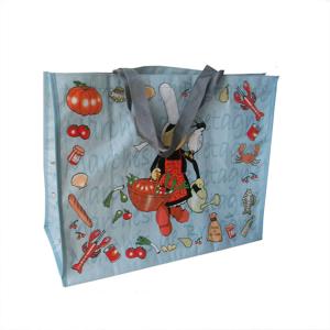 Printed Bopp 15x38cm 120gsm Laminated PP Woven Bag