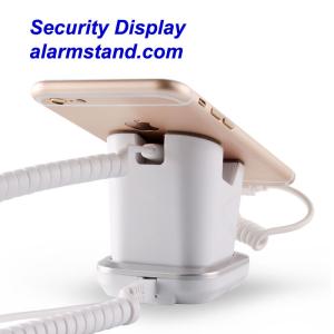 COMER anti-theft cell phone security mounting brackets with alarm and charging