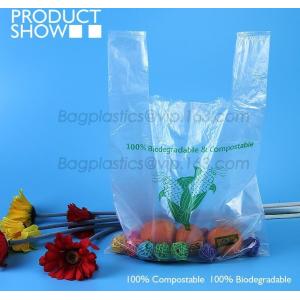 Cornstarch 100% Biodegradable Compostable Shopping Bag On Roll, Compostable 100%