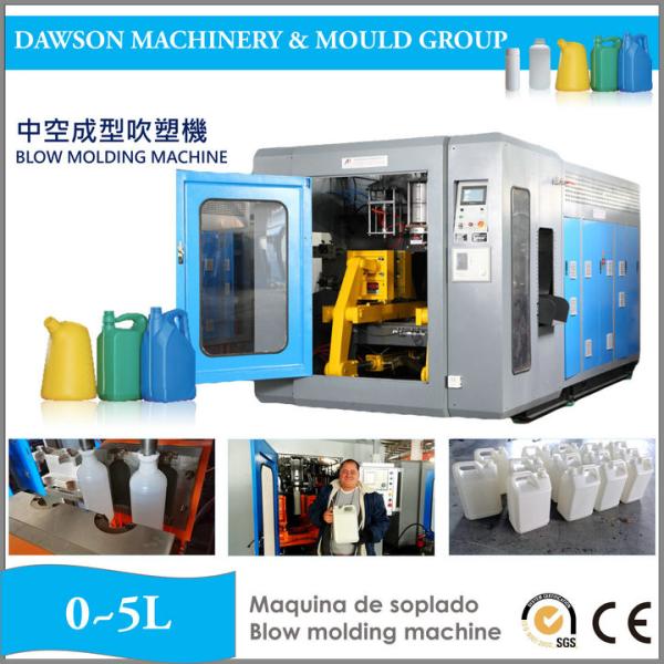 Double Station Customize Cavities Plastic Bottle Making Machine Extrusion