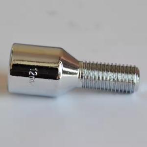 China Chrome Locking Lug Nut Socket Security Lug Nuts OEM 24mm Shank Diameter on sale