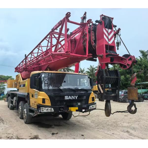 Sany 50T Truck Crane 2022 Used 50 Tons Heavy Lifting Crane With 43.5 Meters Main