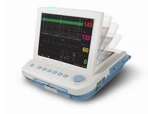 Quality Hospital Mother / Fetal Multi Parameter Patient Monitor with 12.1 inch TFT Screen 6 or 9 Parameters wholesale