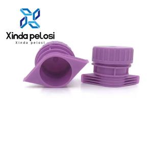 Custom Size Soft Food Packaging Spout Custom Plastic Screw Spout Cap