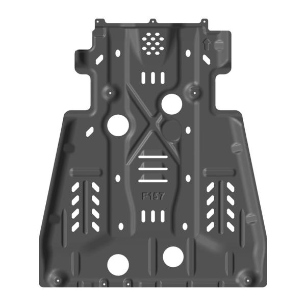 Quality Aluminum Transmission Skid Plate Toyota 100 Series Landcruiser Bash Plates wholesale