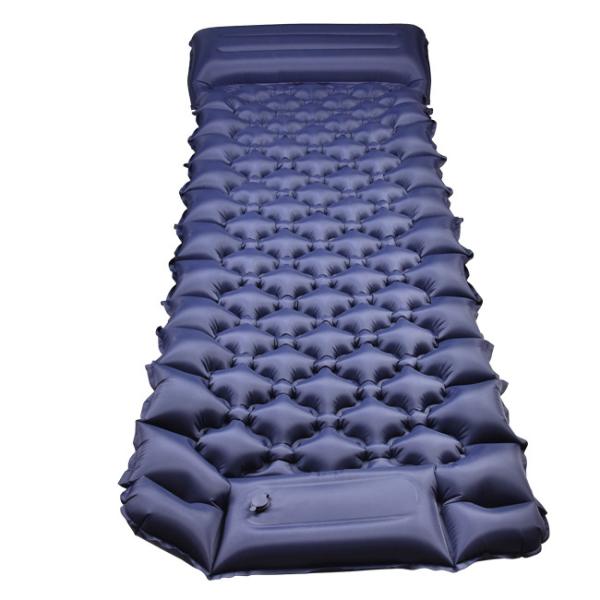 Quality Lightweight Moistureproof Feet On Automatic Inflatable Mattress 190cm Lenght TPU Sleeping Camping Mat wholesale