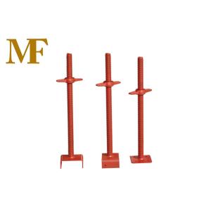 Powder Coating Adjustable Jack Base For Scaffolding Tower