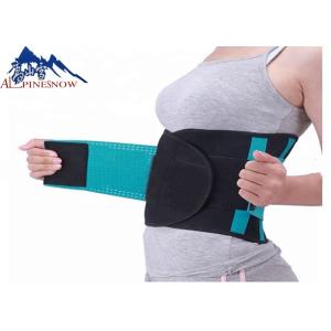 Cheap Adjustable Elastic Neoprene Back Brace Belt Waist Support Breathable for sale