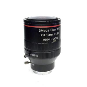 New 2.8-12mm 3.0MP Varifocal CCTV Lens with 1/2" 1:1.6 C Mount Lens for HD IP