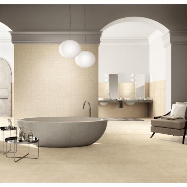 Quality China Matte Finish Modern Porcelain Tile For House 600*600mm Cream Color Floor Tile Decoration wholesale