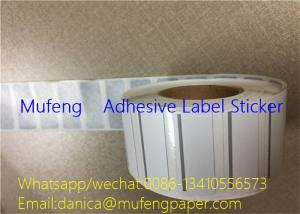 Cheap Cardboard Core Thermal Transfer Label Rolls Semi Glossy Paper Adhesive Direct Printed for sale