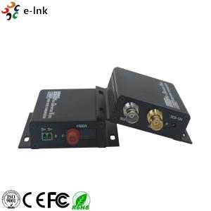 Mini HD-SDI Fiber Converter Extender RS422 Loop Out Single Mode Fiber FC
