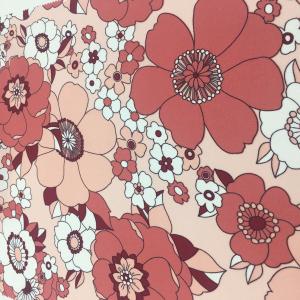 75D High Twist Yarn Polyester Crepe Chiffon with Print