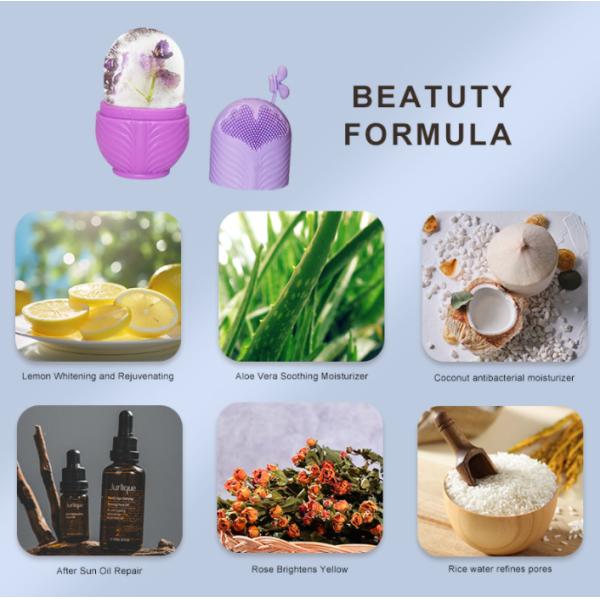 Silicone Ice Roller for Face Freeze Ice Cream Roller Maker Tools Machine