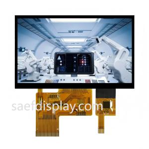 Cheap SFTO430HD-7338A-CT 4.3&quot; Industrial TFT LCD | IPS 480×272 | RGB 24-bit | Capacitive Touch | -30°C to +80°C for sale
