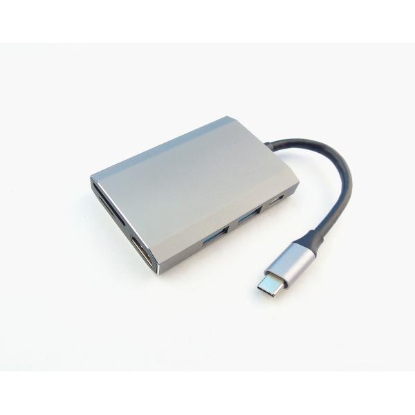 Quality 3.0 Ports SD TF 4K HDMI Multiport Usb C Hub Dock wholesale