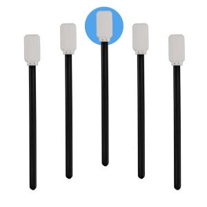 Cheap Lint Free Double Layers Rectangular Polyester Swab For Keyboard Cleaning for sale