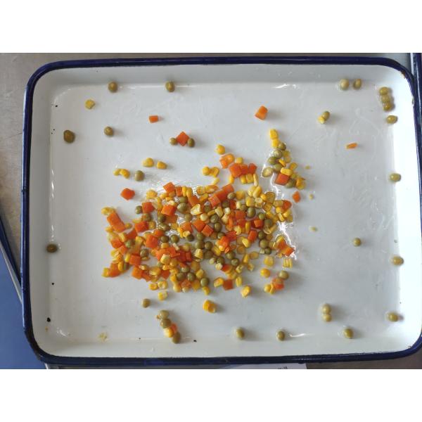 HACCP Soft Taste 567g Canned Mixed Vegetables For Eat