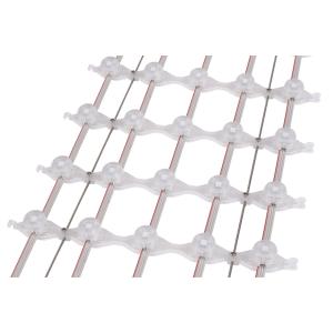 12V Window Glass LED Mesh Display 4000nits P60 with Taiwan Epistar LED Chip IP67