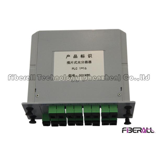 BPON Fiber Optic Splitter Box , Fiber PLC Splitter Module With SC APC 0.9mm