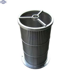 304/316 SS Wedge Wire Screen for Sieving and Filtration Operations