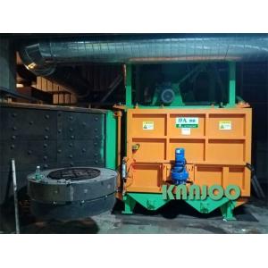 Double Station Turntable Shot Blasting Machine Heat Treatment