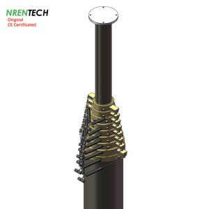 30m lockable pneumatic telescopic mast 300kg payloads-5.5m closed height-for