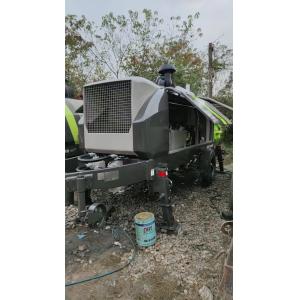 Second Hand Concrete Trailer Pumps Energy Saving Hydraulic Machining Process