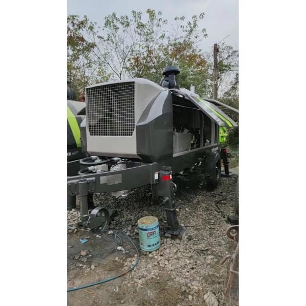Quality Second Hand Concrete Trailer Pumps Energy Saving Hydraulic Machining Process wholesale