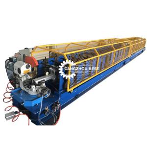 PLC Control Cold Roll Forming Machine For Square & Round Downspout Drain Pipe