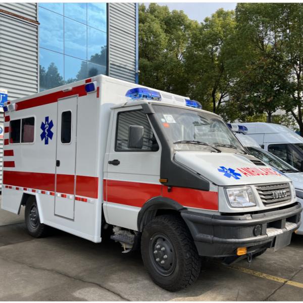 Quality Professional Emergency Ambulance Car 4x4 Drive Type EURO 5 Iveco Ambulance wholesale
