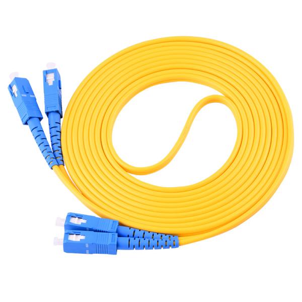 Quality Patch cord Cable SC To SC Connection Fiber-optic Parts with Customized Connector wholesale