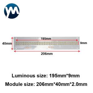 UV Light Module 210W High Power Linear Light Source Curing Module 365nm Lamp