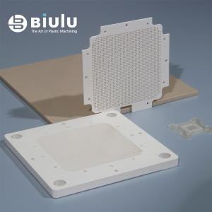 Engineer Plastic Material Ceramic Peek With 3 / 4 / 5 Axis Plastic Machining