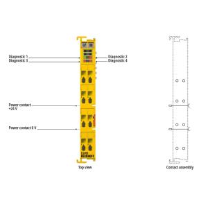 Cheap EL6900 Beckhoff EtherCAT Terminal Communication Interface, TwinSAFE Logic for sale
