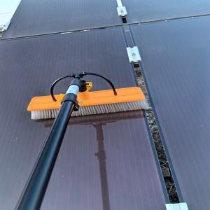 55 Cm Widened Head Manual Water Spray Brush for Power Industry Solar Panel