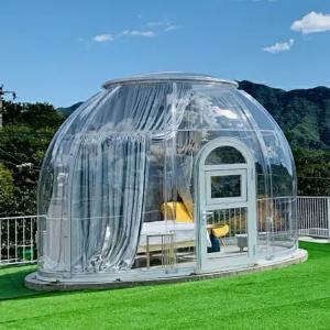 PC Clear Bubble Tents With Temperature Control 2.5m - 6m Diameter