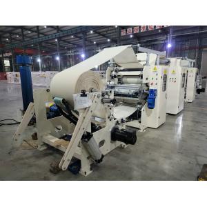 Romania V Fold Hand Towel Paper Folding Machine With Glue Lamination