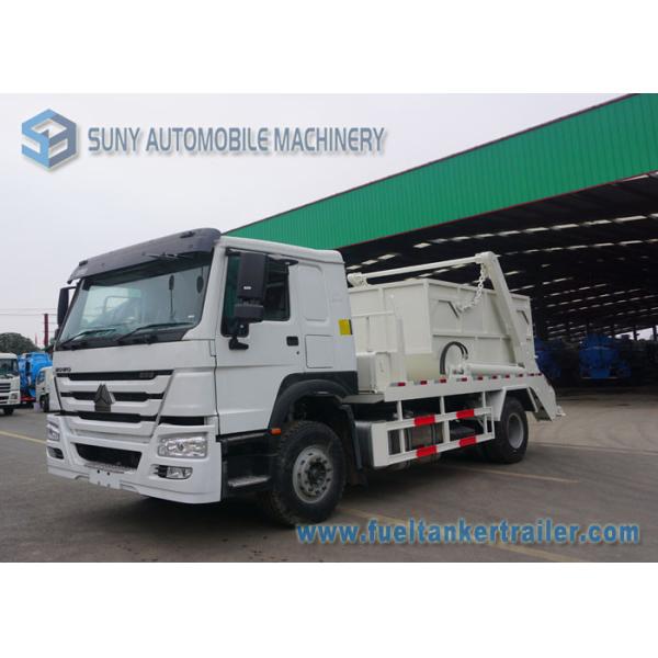 Quality Sinotruk 12m3 Swing Arm Garbage truck HOWO Chassis 4x2 Drive 266hp wholesale